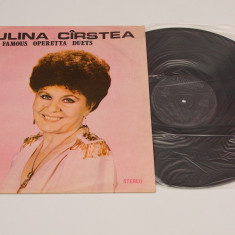 Niculina Cirstea - Famous Operetta Duets - disc vinil ( vinyl , LP ) NOU
