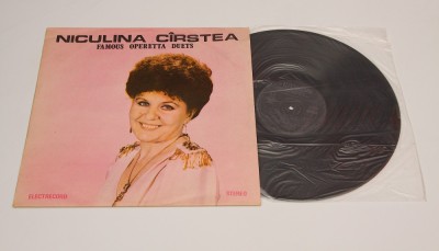 Niculina Cirstea - Famous Operetta Duets - disc vinil vinyl LP NOU foto