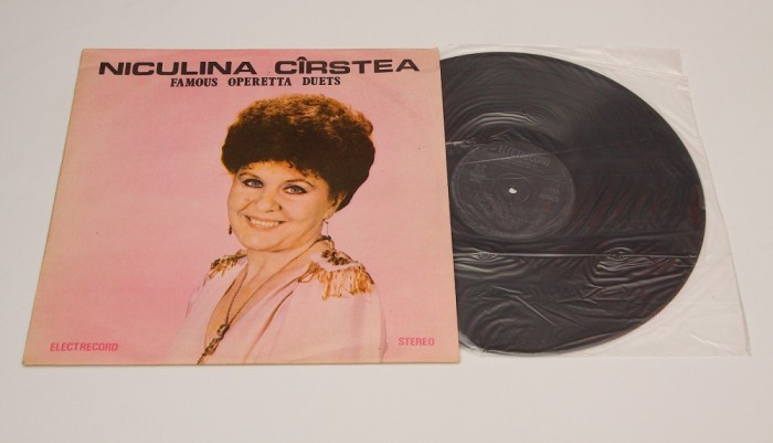 Niculina Cirstea - Famous Operetta Duets - disc vinil vinyl LP NOU