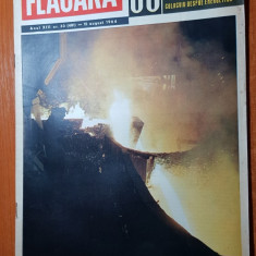 revista flacara 15 august 1964-art. livezi dobrogene,din megidia,foto bucuresti