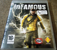 Joc Infamous, PS3, original, alte sute de jocuri! foto