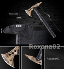 TOMAHAWK SOG. TOPOR SECURE TOPORISCA. Marca: SOG. Husa Inclusa. Duritate 58 HRC foto