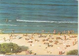 Bnk cp Mamaia - Pe malul marii - circulata, Printata, Constanta