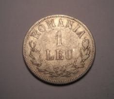 1 leu 1874 foto