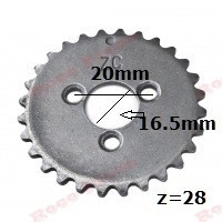 Pinion axa cu came ATV / MOPED 50-110cc foto