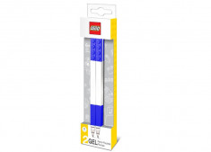 Set 2 pixuri LEGO cu gel albastru foto