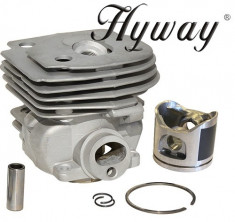 Kit cilindru drujba Husqvarna 357 Hyway ? 46 mm (Piston placat cu teflon) foto