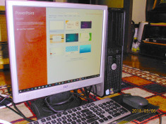 Calculator ieftin si bun Dell Optiplex 330 Intel Core 2 Duo E6300 cu monitor foto