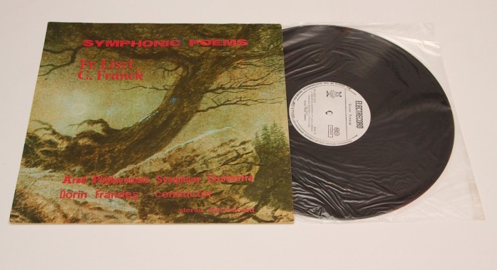 Poeme simfonice - Liszt / Franck - disc vinil vinyl LP NOU