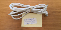 Cablu coaxial (TV Antena) 2,4m (40906) foto