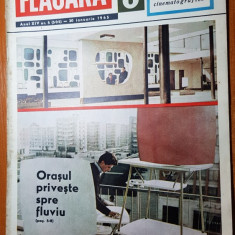 revista flacara 30 ianuarie 1965- vast articol si foto despre orasul galati