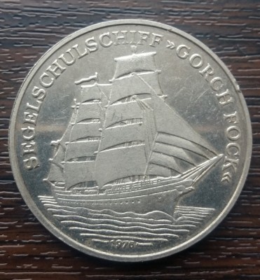 (M403) JETON SEEFAHRT IST NOT - GORCH FOCK - 1976, TEMATICA VAPOARE foto
