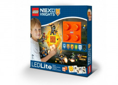 Lampa de veghe cu autocolante LEGO Nexo Knights foto