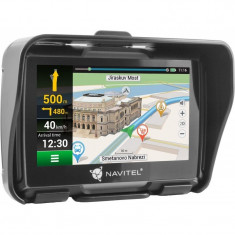 Sistem de navigatie GPS Navitel G550 Moto, ecran 4.3? cu GPS, IP-67 si supot pentru casti BT A2DP foto