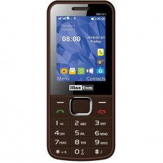 Telefon mobil Dual SIM MaxCom Classic MM141, Brown foto