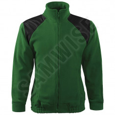 Jacheta Sport Fleece Unisex HI-Q (Culoare: Verde sticla, Marime: XXL, Pentru: Barbati) foto