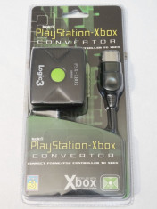 Convertor controller Playstation pentru consola Xbox classic foto