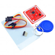 rfid card wireless reader writer pm532 nfc ic s50 i2c iic spi hsu foto