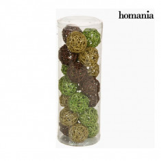 Globuri de Craciun Cafea Aur Verde (21 pcs) by Homania foto