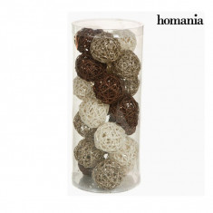 Globuri de Craciun Cafea Alb ?ampanie (21 pcs) by Homania foto