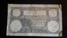 Bancnota 100 de lei 18 mai 1932 foto
