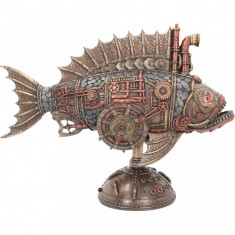 Statueta steampunk Piranha Mecanic foto