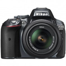 Aparat foto DSLR Nikon D5300, 24,2MP Black + Obiectiv AF-P 18-55mm VR foto
