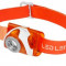 Lanterna frontala Led Lenser SEO 3 Orange