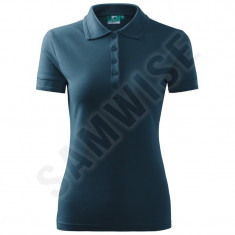 Tricou Polo de dama Pique Polo (Culoare: Albastru marin, Marime: L, Pentru: Femei) foto