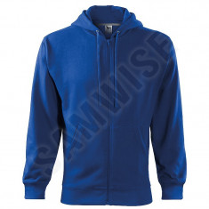 Hanorac de barbati Trendy Zipper (Culoare: Albastru regal, Marime: L, Pentru: Barbati) foto