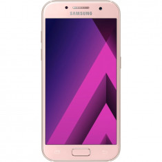 Telefon mobil Samsung Galaxy A3 (2017), 16GB, 4G, Peach foto