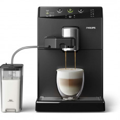 Espressor automat HD8829/09, 1850 W, sistem automat Easy Cappuccino, rasnite ceramice, boiler incalzire rapida, 15 bar, 1.8 l, negru foto