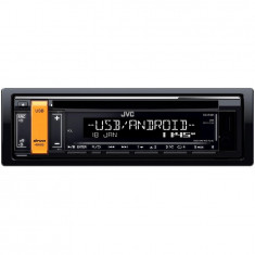 Radio CD auto JVC KD-R491, 4 x 50W, USB, AUX, Subwoofer control, Accent key variable colors foto