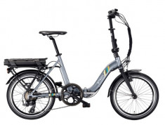 Bicicleta electrica cu cadru aluminiu ZT-71 URBAN GREY foto