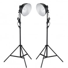 Lumini studio cu reflector ?i trepied 45W foto