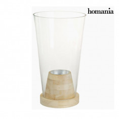 Vaza Sticla Lemn - Pure Crystal Deco Colectare by Homania foto