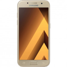 Telefon Mobil Samsung Galaxy A3 (2017), Single Sim 16GB, 4G, Gold foto