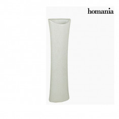 Vaza Ceramica Alb (16 x 11 x 59 cm) by Homania foto