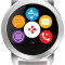 Smartwatch MyKronoz ZeCircle 2 Premium, TFT Capacitive touchscreen, Bluetooth, Rezistent la apa si praf (Argintiu)