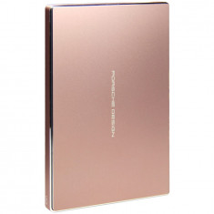 HDD Extern Porsche Mobile Drive, 2TB USB-C RoseGold foto