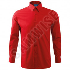 Camasa de barbati Shirt Long Sleeve (Culoare: Rosu, Marime: S, Pentru: Barbati) foto