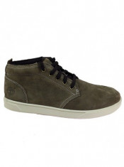 Ghete/bascheti barbat TIMBERLAND originale noi piele nubuck khaki comode 43 foto