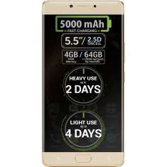 Telefon mobil Allview P9 Energy, Dual SIM, 64GB, 4G, Gold foto