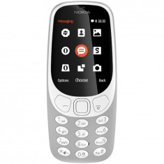 Telefon mobil Nokia 3310 (2017), Dual SIM, gri foto