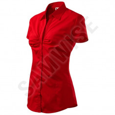 Camasa de dama chic (Culoare: Rosu, Marime: L, Pentru: Femei) foto