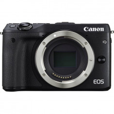 Aparat foto Mirrorless EOS M3, Negru + obiectiv EF-M 18-55 Premium Kit foto