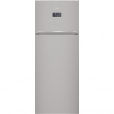 Frigider cu doua usi Beko RDNE455E20ZX, 406 l, Clasa A+, Neo Frost, Inox antiamprenta foto