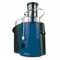 Storcator de fructe Heinner XF-1000BL, 1000 W, Recipient pulpa si suc , Albastru foto