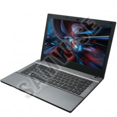 Laptop Clevo W550SU1, Intel Core i3-4100M 2.5GHz, 14 inch, 4GB DDR3, 250GB, DVD-RW, WEB CAM, USB 3.0, Baterie 2 ore foto