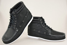 Ghete barbat TIMBERLAND originale piele nubuck negru Sz 42 ! foto